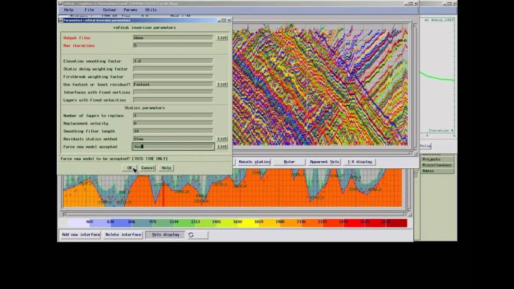 Estimating refraction statics (2D) with the Claritas REFSTAT tool.mp4
