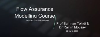 Flow Assurance Modelling Course 20th March 2020