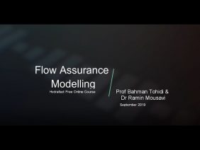 Flow Assurance Modelling Course 6th September 2019