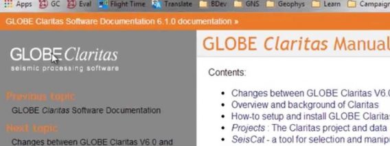 GLOBE Claritas Software Documentation – Overview