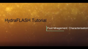 HydraFLASH 3.7: Characterisation