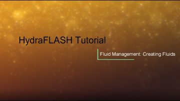 HydraFLASH 3.7: Fluid Management