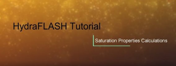 HydraFLASH 3.7: Saturation Modelling