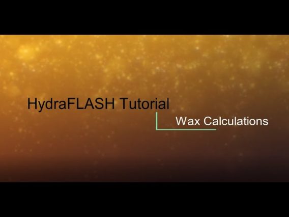 HydraFLASH 3.7: Wax Calculations