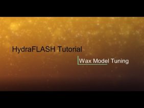 HydraFLASH 3.7: Wax Model Tuning