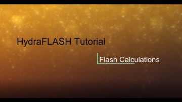 HydrFLASH 3.7: Flash Calculation