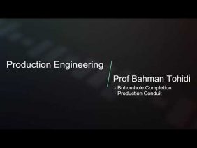 Production Engineering: Bottomhole Completion & Production Conduit