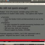 Scientific programming in Python and Claritas: part 4