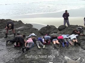 Testing for sound in the ground