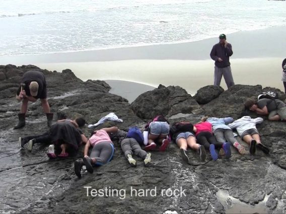 Testing for sound in the ground