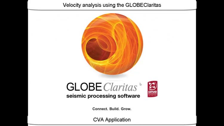 Velocity analysis in GLOBEClaritas